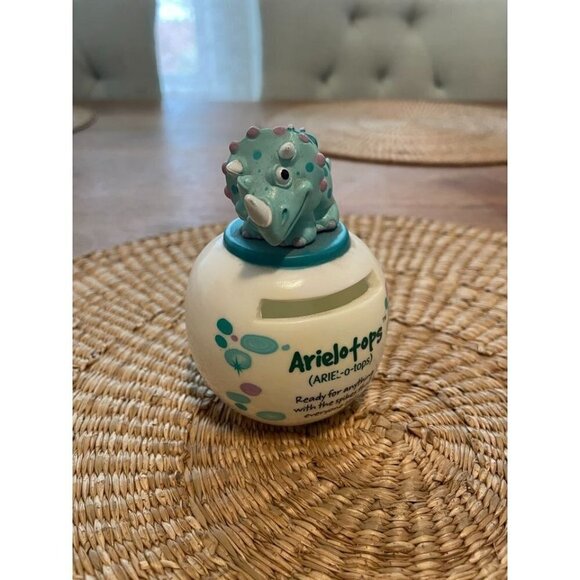Dino Mates Money Jars Arielo-Tops Coin Bank - Picture 2 of 6